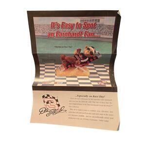 NASCAR Good Ol' Bears "Flat Out on Race Day" Dale Earnhardt #3 Figurine - NIB